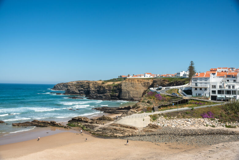 Coastline along the Fisherman's Trail in Portugal