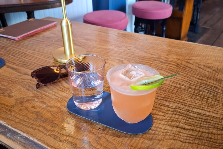 Cocktail at Life on Mars cocktail bar