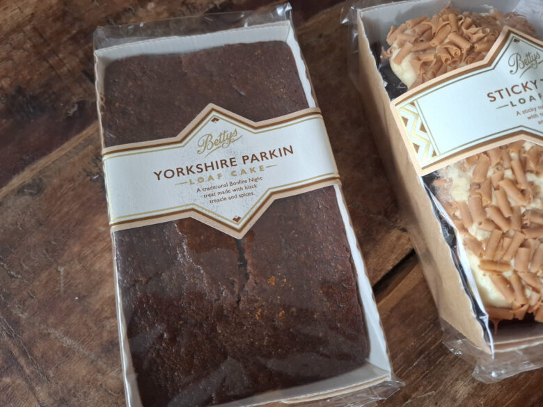 Sticky toffee loaf cake - Betty's Autumn treats 2026 review