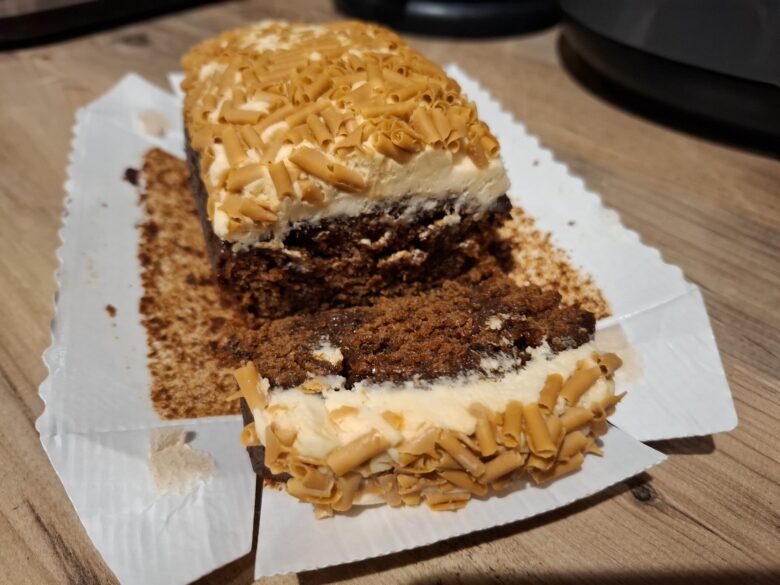Sticky toffee loaf cake - Betty's Autumn treats 2026 review